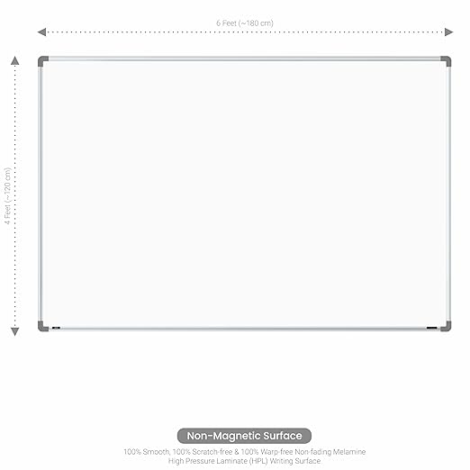 WHITE BOARD 6X4 FEET