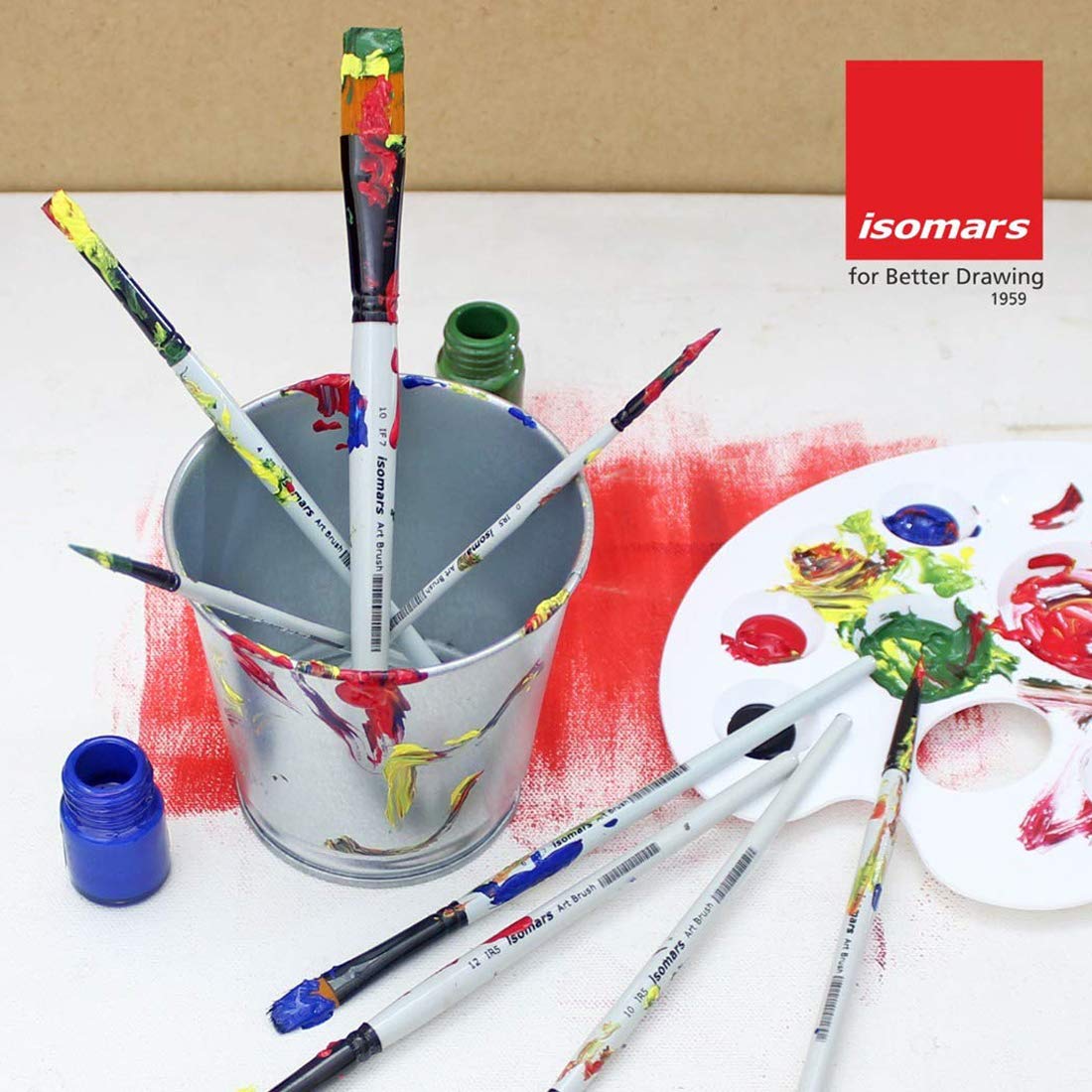 COLOUR PALETTE - COLOUR MIXING DISH FOR ARTIST