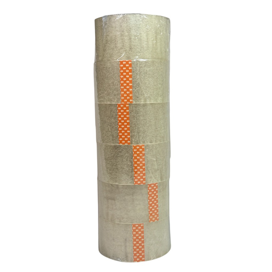 CLEAR TAPE 2 INCH (PACK OF 6)