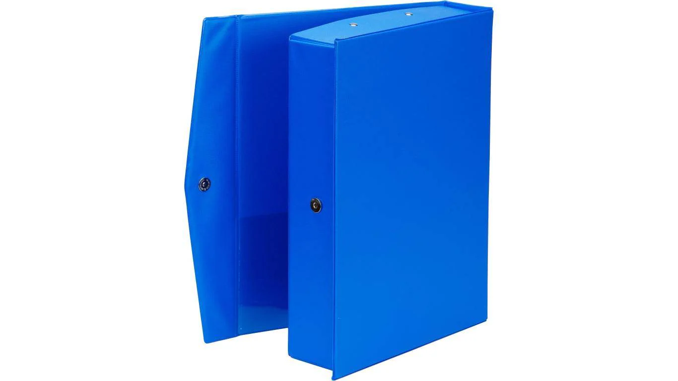 WORLDONE DC225 DOCUMENT BOX WITH BUTTON CLOSURE