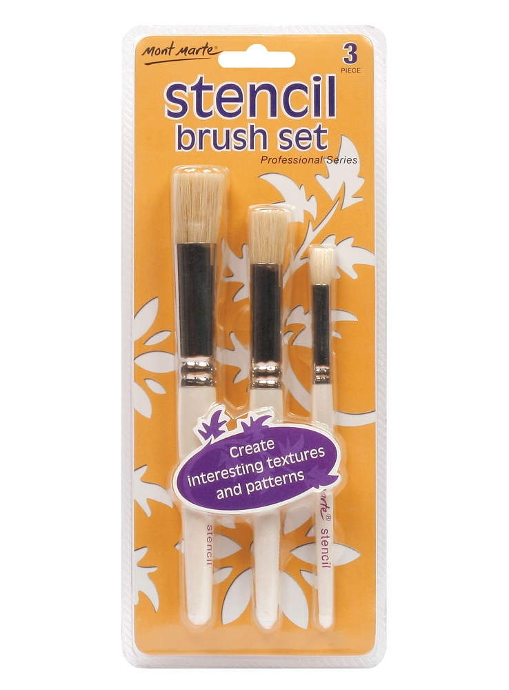 STENCIL BRUSH SET PROFESSIONAL SERIES